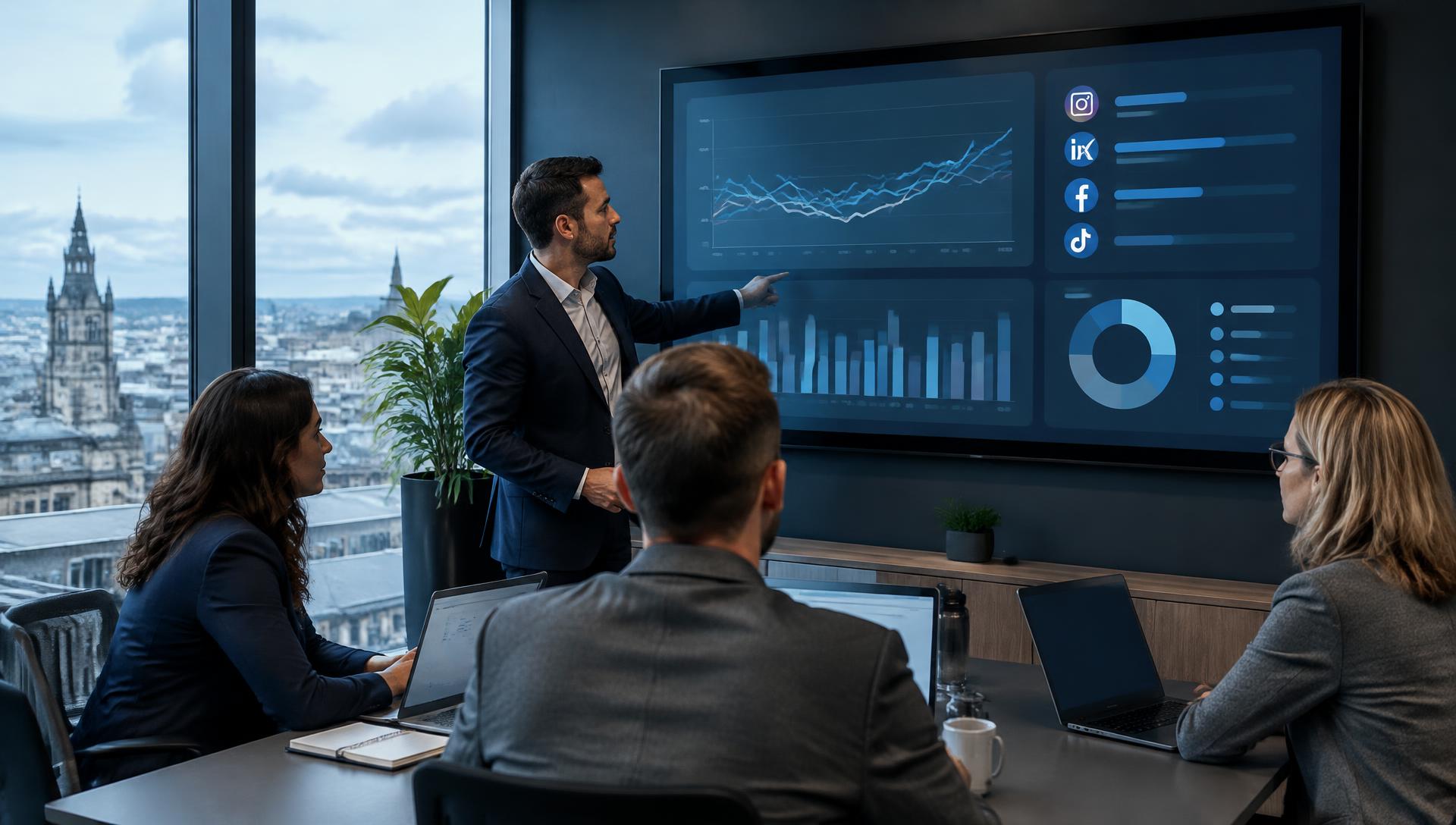B2B Social Media Management for Glasgow Professional Firms — United Kingdom