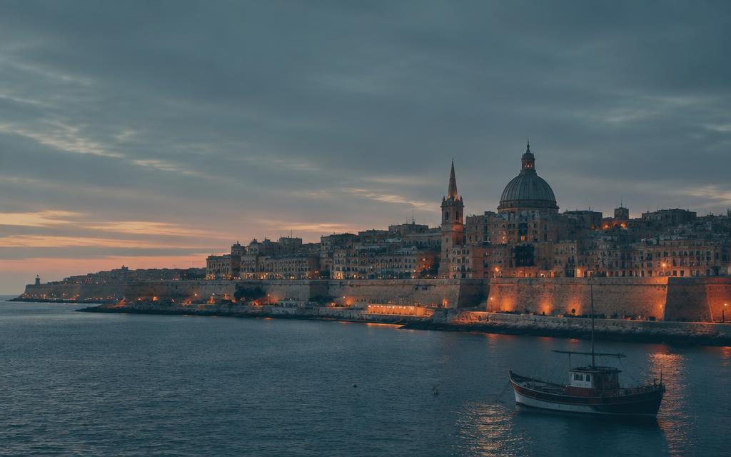 Valletta skyline