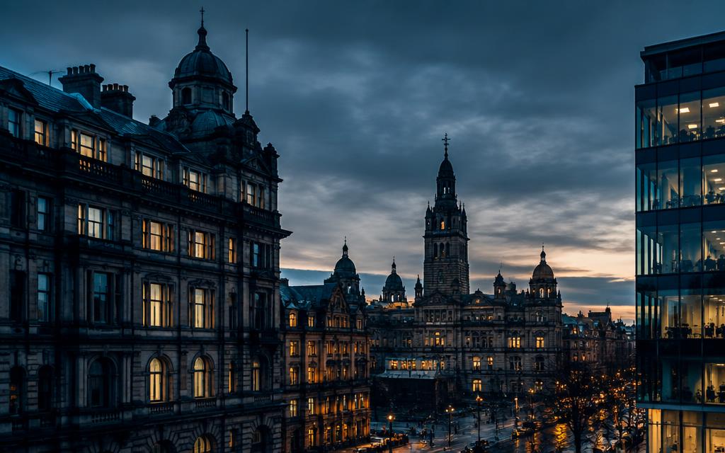 Manchester skyline
