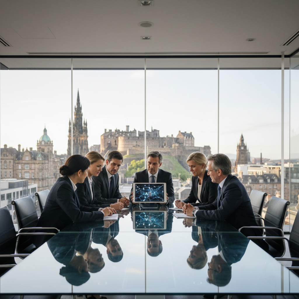 AI Consulting and Business AI Optimisation in Edinburgh editorial image