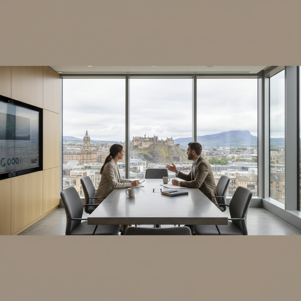 Business and Management Consulting in Edinburgh | Lo Presti editorial image