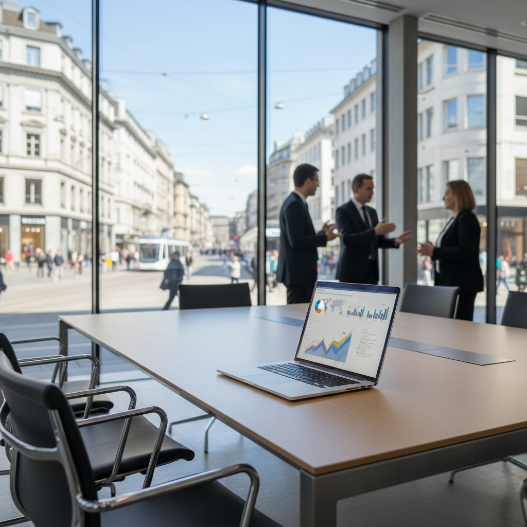 Business and Management Consulting in Zürich: Expert Strategies editorial image