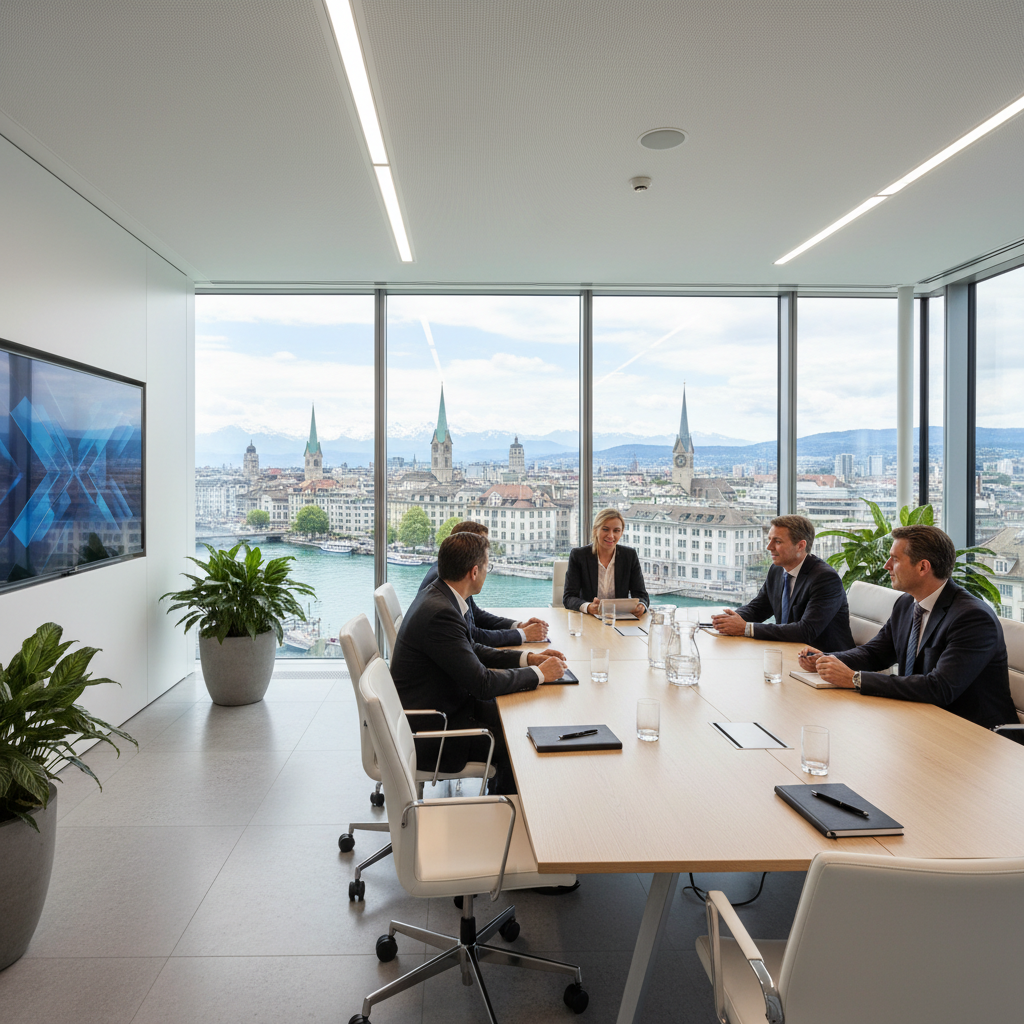 Contemporary Marketing Strategy for Zürich Business Leaders editorial image