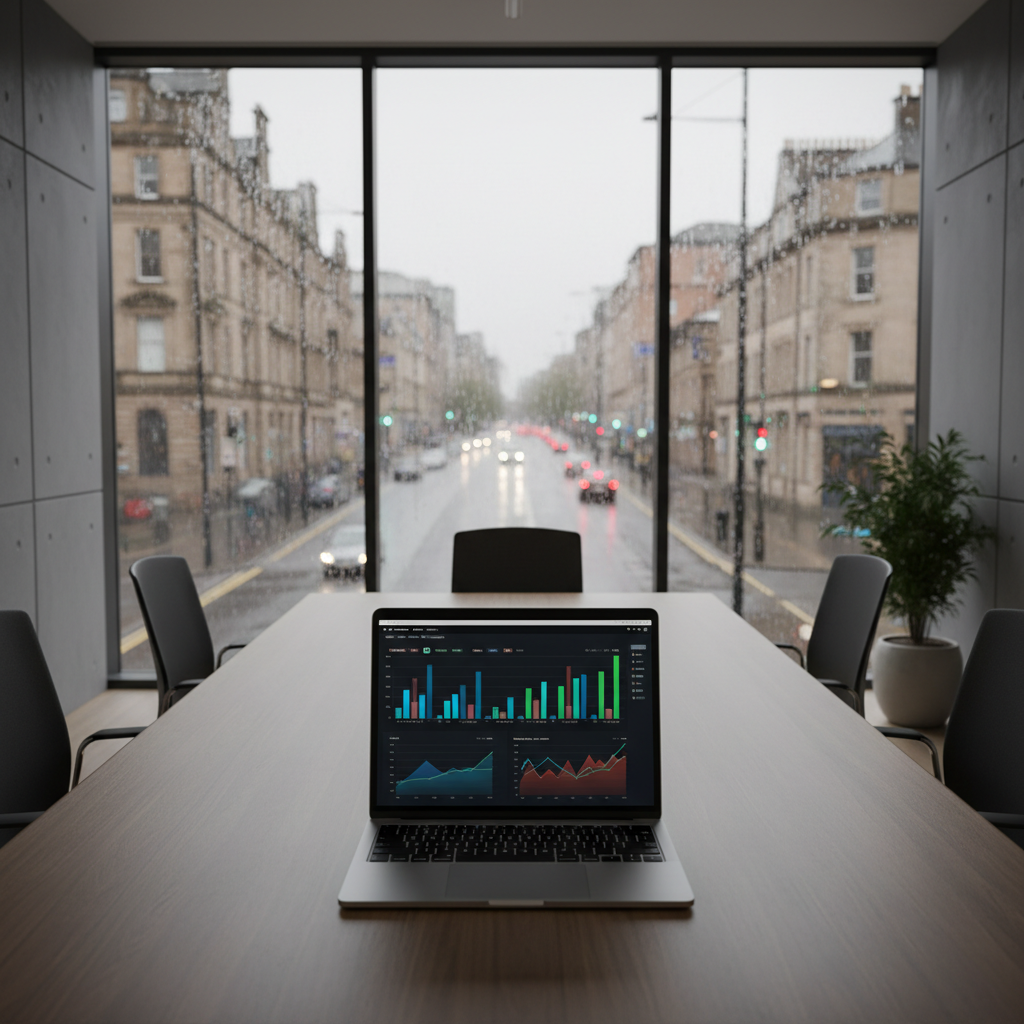 Social Media Management for Glasgow City Centre Businesses editorial image